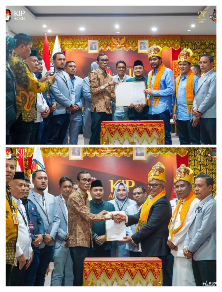 KIP Aceh : Pendaftar Bakal Calon Gubernur Aceh Hanya Dua Pasangan
