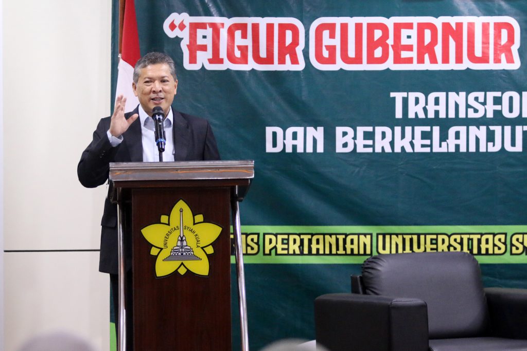 USK Bahas Calon Pemimpin Aceh yang Konsen Sektor Pertanian