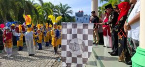 Ratusan Pelajar SD dan TK Meriahkan Karnaval HUT RI ke-79 di Aceh Barat