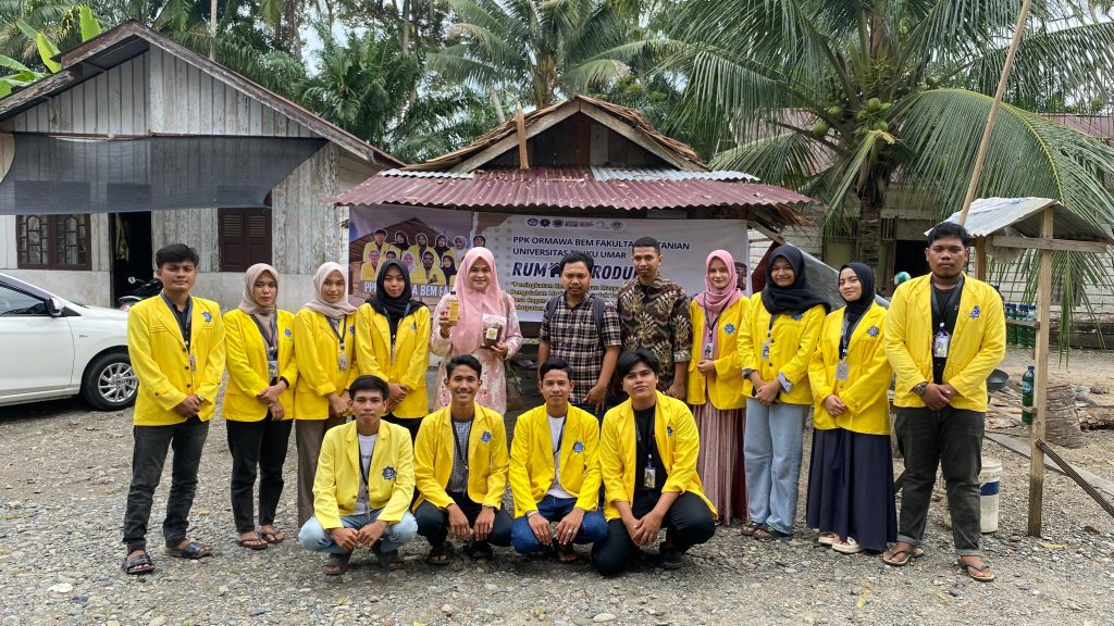 Kelompok Wirausaha Desa Alue Krueng Ciptakan Tiga Produk Inovatif Berbasis Pisang Berkat Pendampingan PPK Ormawa BEM FP UTU