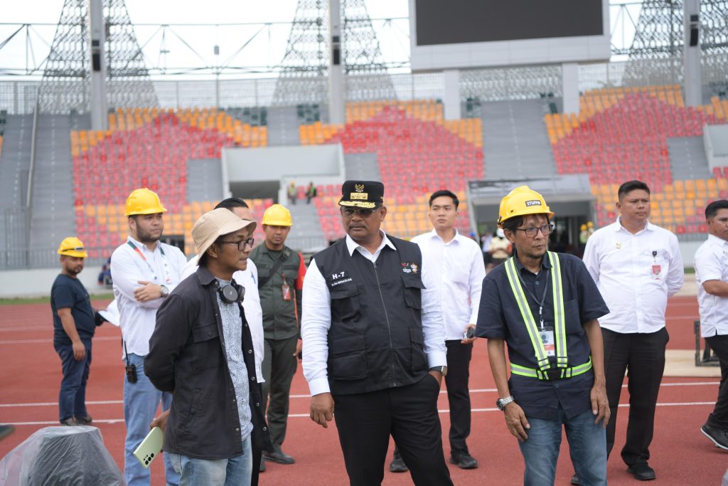 Pj Gubernur Safrizal Pantau Persiapan Opening Ceremony PON XXI Aceh-Sumut