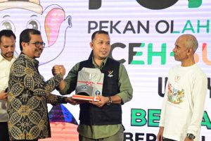 Plt Kadiskominfo Aceh Besar Hadiri Pembukaan Workshop Pers PON XXI 2024 Aceh-Sumut