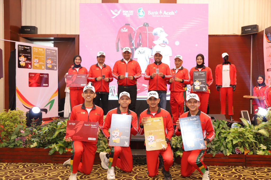 Bank Aceh Syariah Dukung Penuh PON 2024, Luncurkan Jersey Khusus Atlet dan Produk Keuangan Bertema PON