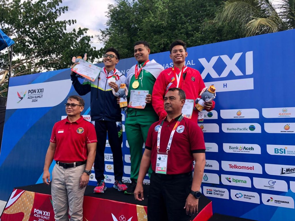 Tiga Atlet Selam Jawa Timur Berhasil Pecahkan Rekor Nasional