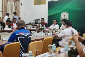 CdM Meeting Harian, PB PON XXI Aceh Siap Tindaklanjuti Arahan Panwasrah