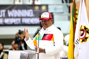 Buka Pertandingan Cabor Kempo, Pj Gubernur Safrizal: Bertandinglah dengan Terhormat