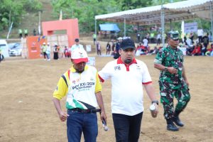 Suplai Air Bersih di Venue PON XXI 2024 Aman, Pj Bupati Iswanto Apresiasi Tim PDAM Tirta Mountala 