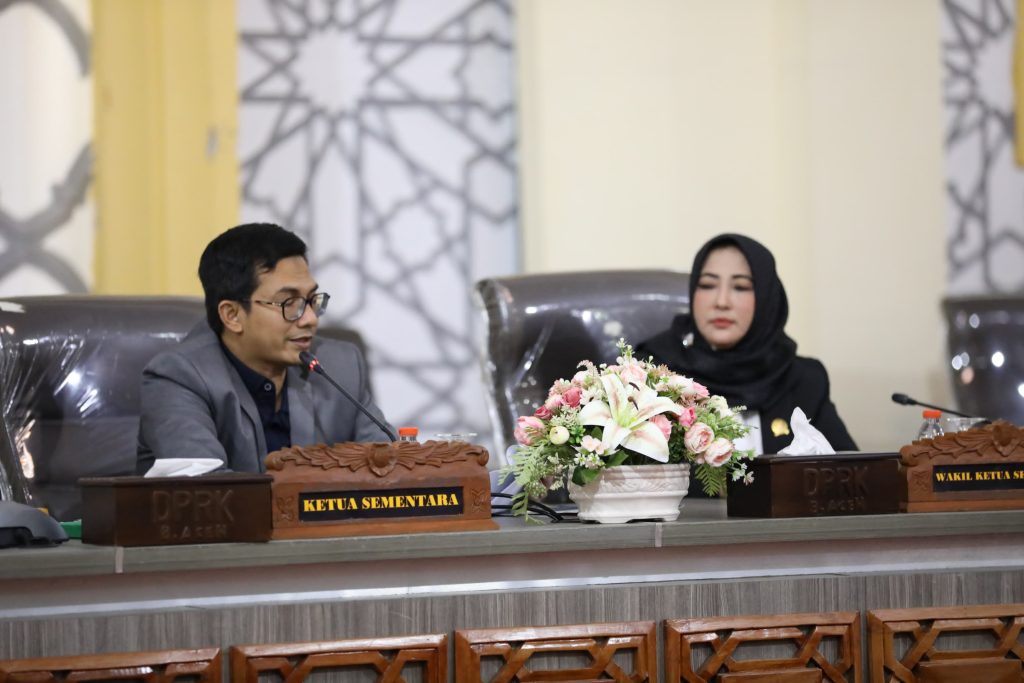 Dewan Banda Aceh Gelar Rapat Penetapan Fraksi-Fraksi Dewan 2024-2029