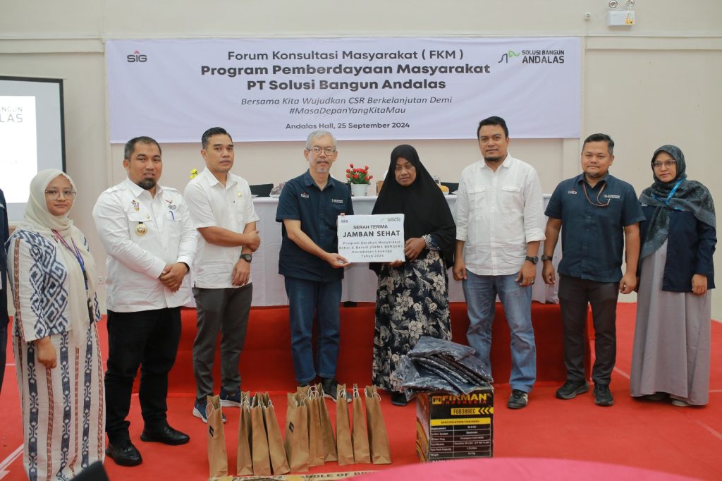 Gelar Forum Konsultasi Masyarakat 2024, Solusi Bangun Andalas Teruskan Komitmen Program CSR Berkelanjutan