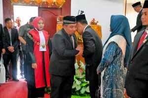 Pj Bupati Aceh Besar Hadiri Rapat Paripurna Pengucapan Sumpah Pimpinan DPRK Aceh Besar