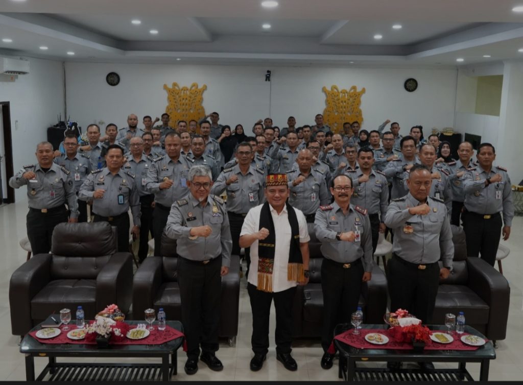 Kunjungan Kerja ke Aceh, Sekjen Kemenkumham Tekankan Efisiensi Anggaran dan Digitalisasi