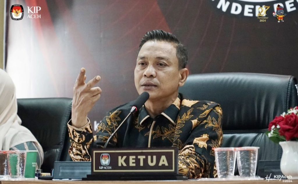 KIP Aceh Tetapkan Bustami-Fadhil Nomor Urut 01, Mualem-Dek Fadh 02