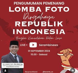 PUPR Aceh Barat Sukses Gelar Lomba Foto “Bingkai Kemerdekaan Dalam Lensa”