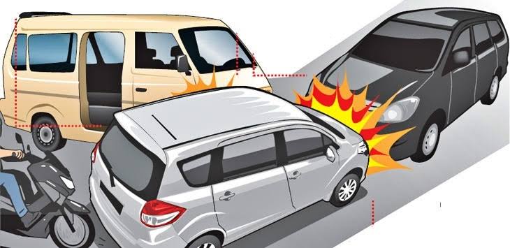 Breaking News: Empat Unit Mobil Tabrakan Beruntun di Batoh