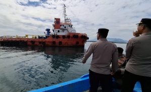 Antisipasi Cuaca Ekstrem, Polsek Ulee Lheue Lakukan Patroli Laut