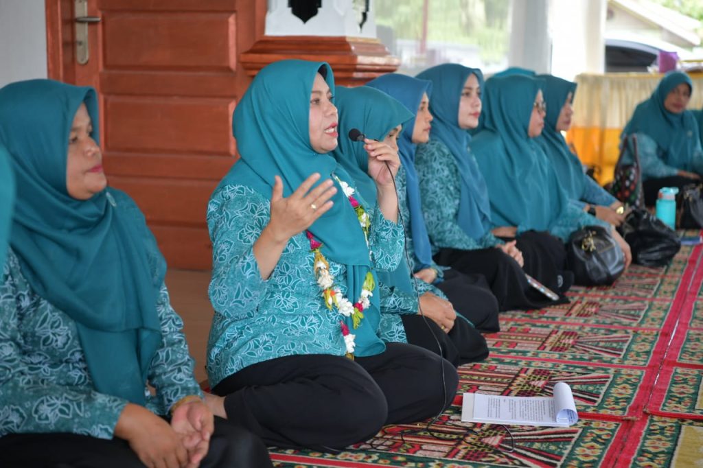 Pj Ketua Tim Penggerak PKK Aceh Pimpin Penilaian Gammawar di Pidie Jaya