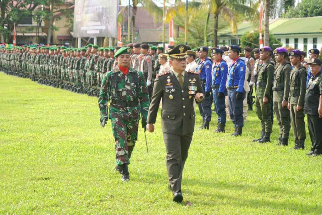 Korem 012/Teuku Umar Gelar Upacara Peringatan HUT ke-79 TNI Tahun 2024