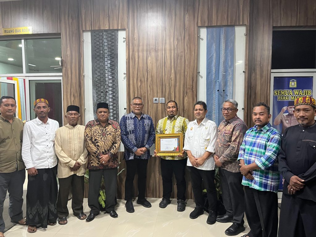 Terima Penghargaan Menteri ATR/BPN, Pj Bupati Aceh Besar Audiensi Dengan Kakantah Aceh Besar