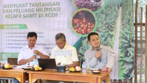 Dari FGD Terungkap Industri Hilirisasi Sawit Aceh Terkendala Bahan Baku CPO