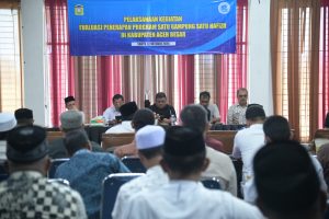 Sekda Aceh Besar Buka Evaluasi Penerapan Program Satu Gampong Satu Hafizd