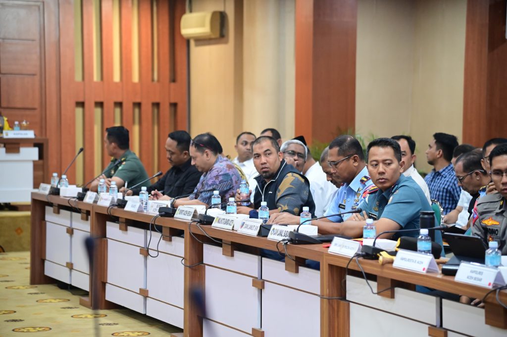 Pj Bupati Iswanto Hadiri Rakor Kunker Presiden Jokowi di Aceh