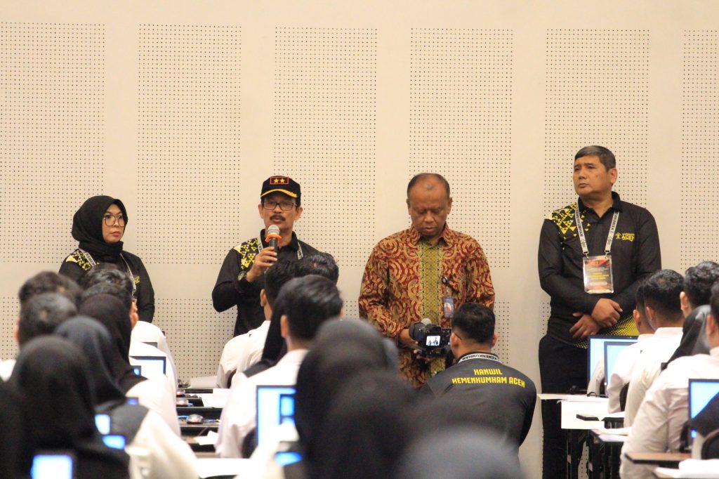 SKD CPNS Kemenkumham Aceh 2024 Resmi Dimulai, Ini Pesan Kakanwil Meurah Budiman