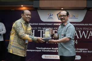 Laporan Keuangan Cemerlang, Kemenkumham Aceh Raih Penghargaan Trefa Awards Tahun 2024