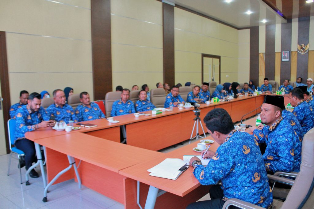 Kepala OPD dan Camat se-Aceh Besar Ikuti Sosialisasi Pencegahan Korupsi