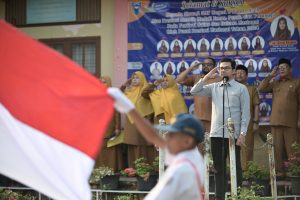Peringati Sumpah Pemuda, Ketua DPRK Jadi Pembina Upacara di SMP 9 Banda Aceh