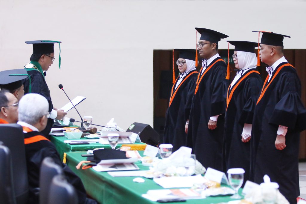 USK Kukuhkan Empat Profesor Baru