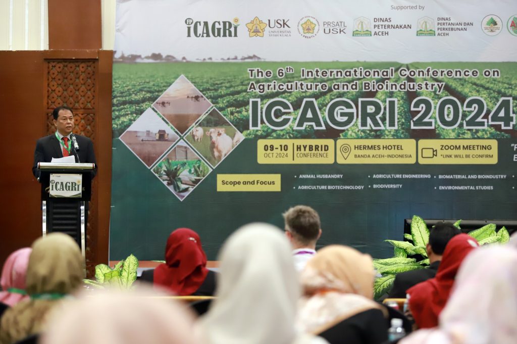 USK Bahas Strategi Ketahanan Pangan di Konferensi Internasional ICAGRI