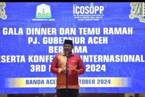 Pj Gubernur Safrizal Jamu Tamu dan Peserta Konferensi Internasional ICOSOPP