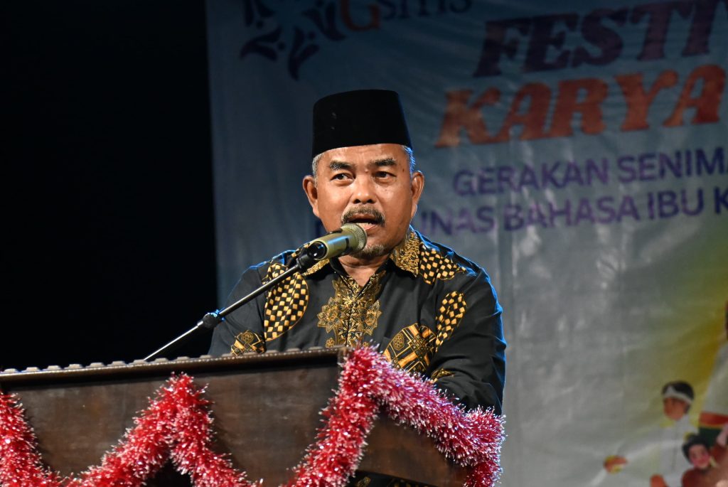 Pj Bupati Aceh Besar Tutup Festival Gelar Karya Seni Siswa dan Festival Tunas Bahasa Ibu