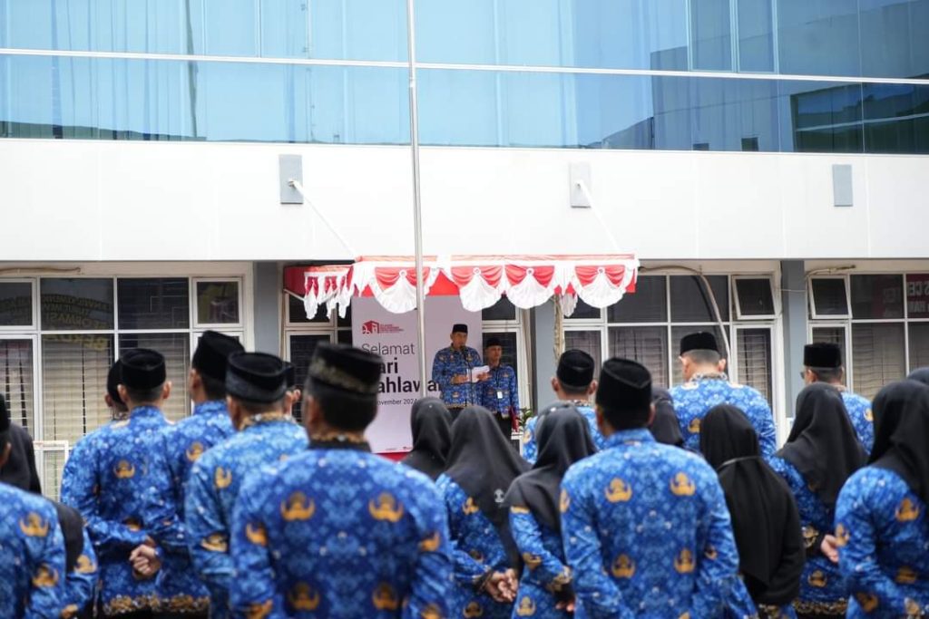 Kemenkumham Aceh Gelar Upacara Peringatan Hari Pahlawan Tahun 2024