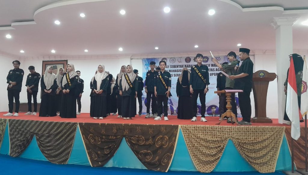 BEM dan HMJ Dilingkungan Fakultas Agama Islam USM Dilantik Serentak
