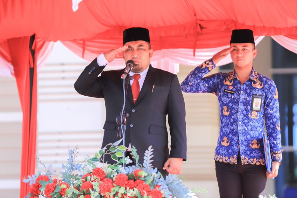 Pemkab Aceh Besar Gelar Upacara Gabungan Peringatan Hari Pahlawan ke-79