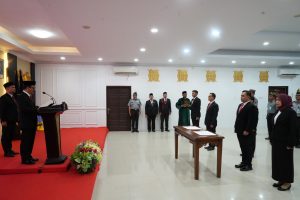 Kepala Kantor Wilayah Kemenkumham Aceh Lantik PPNS dan JFT