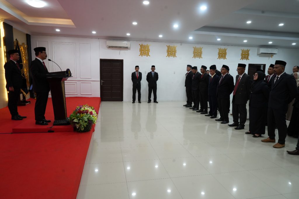 Kuatkan Fungsi Pengawasan, Kemenkumham Aceh Lantik 27 Majelis Pengawas Daerah Notaris