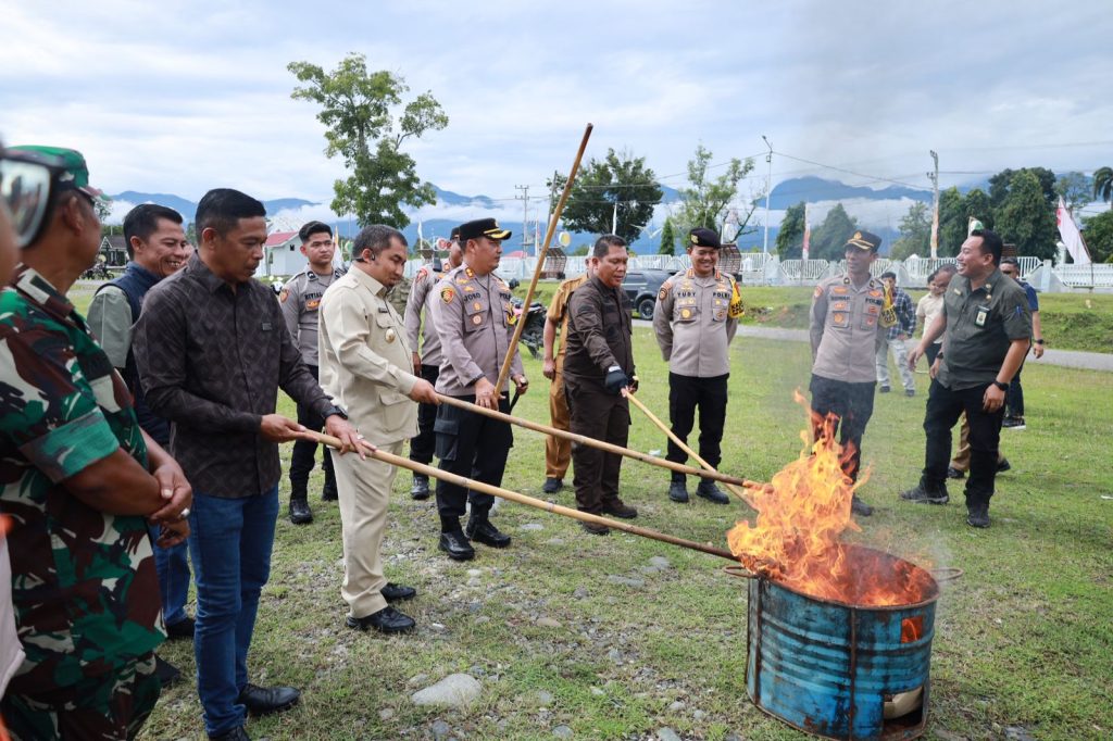 220 Surat Suara Sisa dan Rusak Dimusnahkan di Aceh Besar