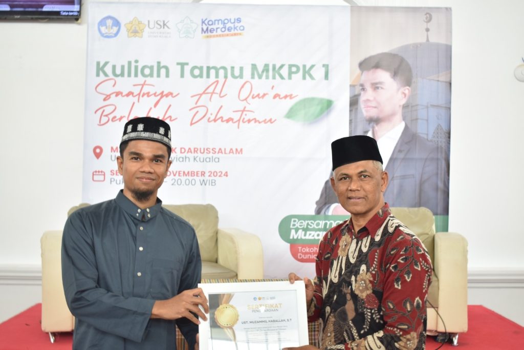 Muzammil Hasballah Apresiasi Program Pembinaan Karakter Berbasis Al-Quran di USK