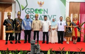 Kunker Perdana, Menteri Ekonomi kreatif Buka Workshop Green Creative Bersama Pelaku Ekonomi Kreatif di Aceh Besar