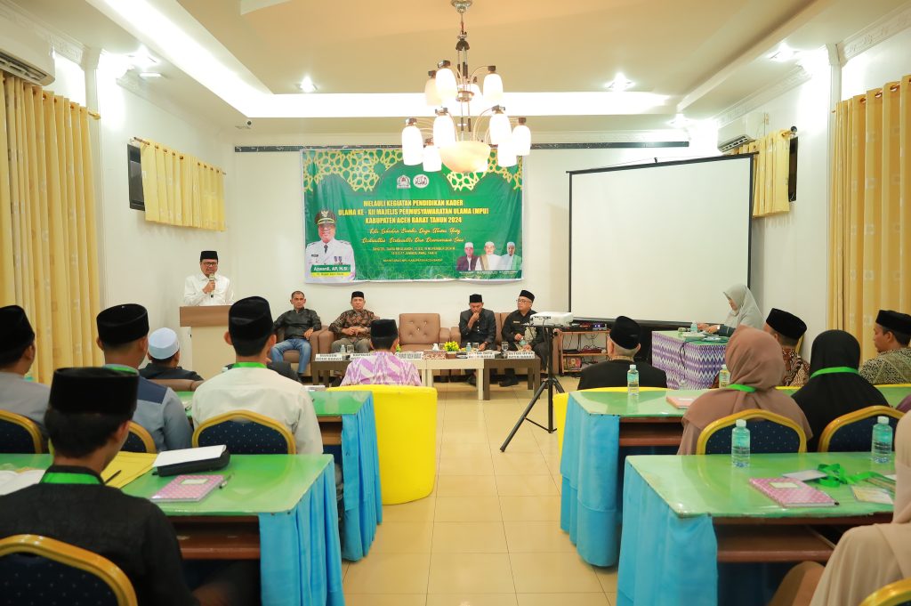 MPU Aceh Barat Gelar Pendidikan Kader Ulama ke-12, Cetak Ulama Muda Berkualitas