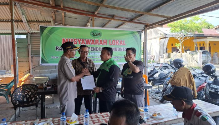 RAPI Aceh Barat Lokal 02 Meureubo Gelar Muslok, Gunawan Kembali Terpilih Sebagai Ketua