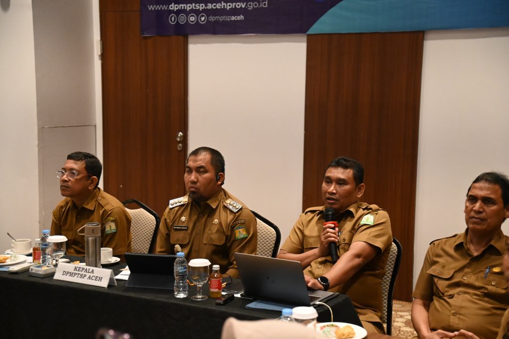 Muhammad Iswanto Pimpin Rapat Strategi Pencapaian Target Investasi Aceh 2024