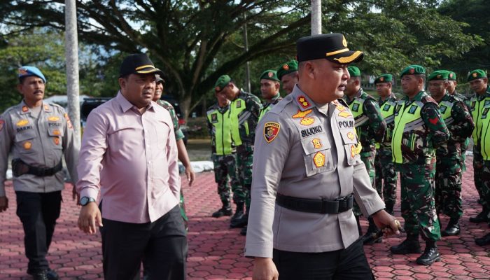 Wakili Pj Bupati, Sekda Sulaimi Hadiri Apel Gelar Pasukan Operasi Lilin Seulawah 2024