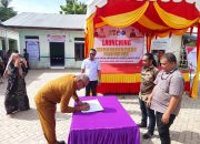 Kesbangpol Aceh Besar Hadiri Lauching Kampung Bebas Narkoba Gampong Krueng Lamkareung 