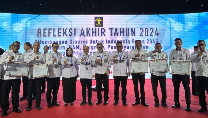 Refleksi Akhir Tahun 2024 : Kakanwil Meurah Budiman Apresiasi Lima Satuan Kerja yang Raih Predikat WBK