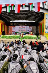 Bentuk Solidaritas Untuk Palestina, Masyarakat Aceh Gelar Fun Walk For Palestina