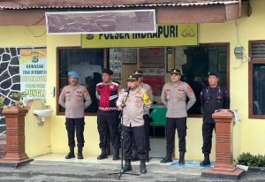 Polres Aceh Besar Gelar Apel Gabungan Antisipasi Gangguan Kamtibmas Saat Milad GAM Ke-48