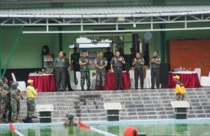 Pangdam IM Tinjau Perlombaan Renang Militer Antar Satuan, Momentum Peringatan HUT ke-68 Kodam IM